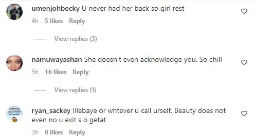 Ilebaye and Beauty fight