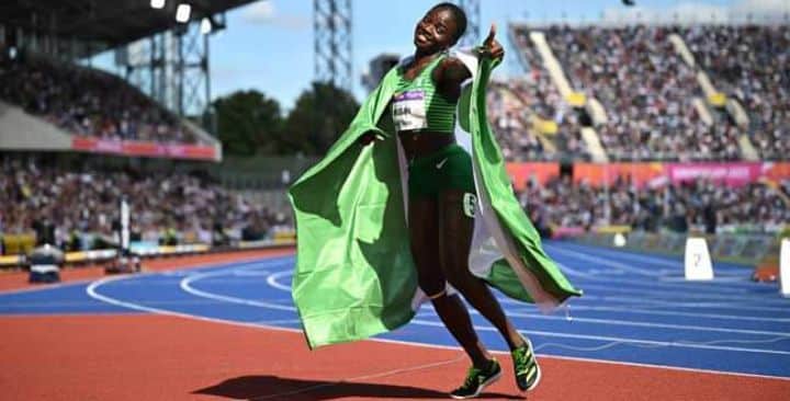 Amusan sets new record; wins gold at Commonwealth Games in the UK