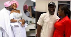 "My sweet love portion, love you until Jesus comes" - Mercy Johnson's husband, Prince Okojie gushes over his wife