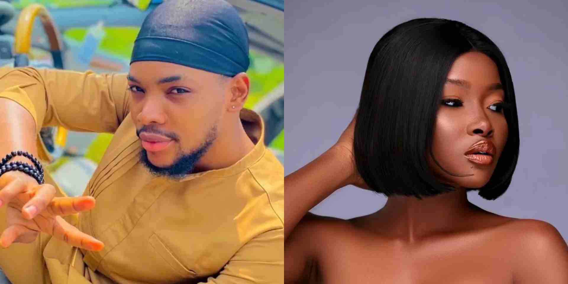 "Please don't try it" - Moment Kess stopped Ilebaye from kissing him (Video)