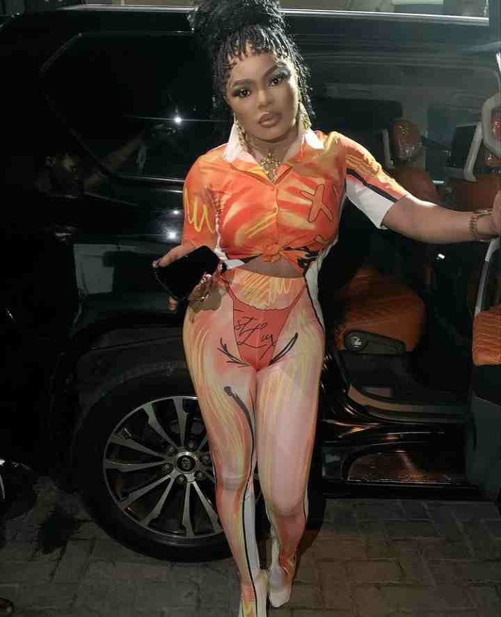 Trouble looms as Tonto Dikeh uses Bobrisky's viral sound in her new video