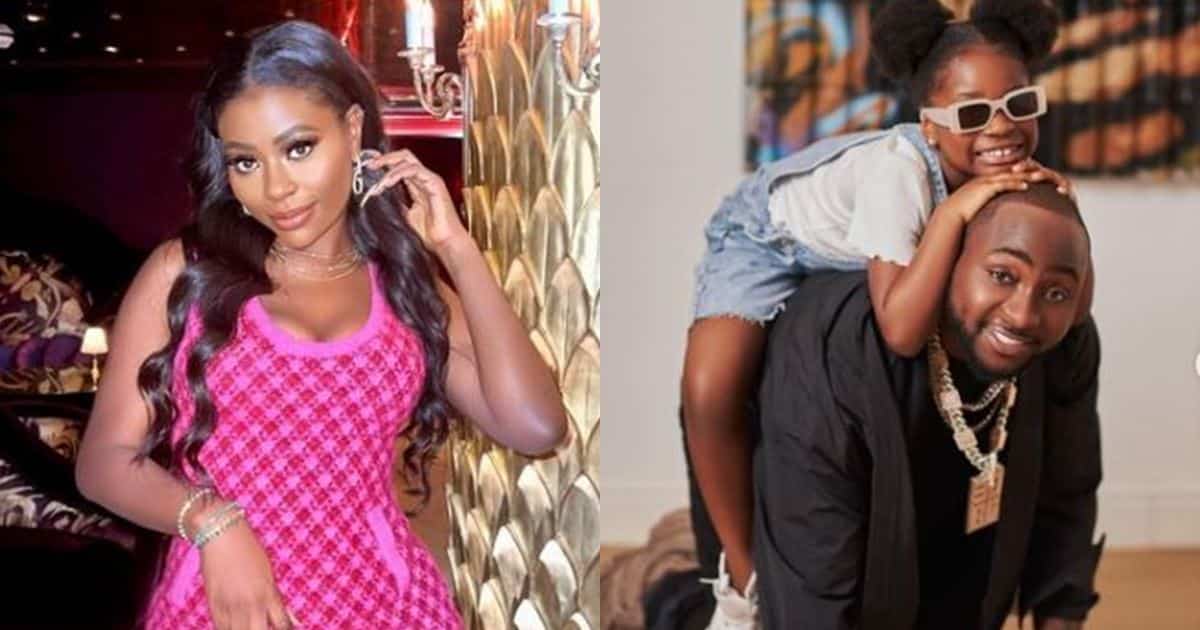 "You're being so mean, it's not nice to make videos of persons when they are sad" - Davido's daughter, Imade schools mother, Sophia Momodu (Video)