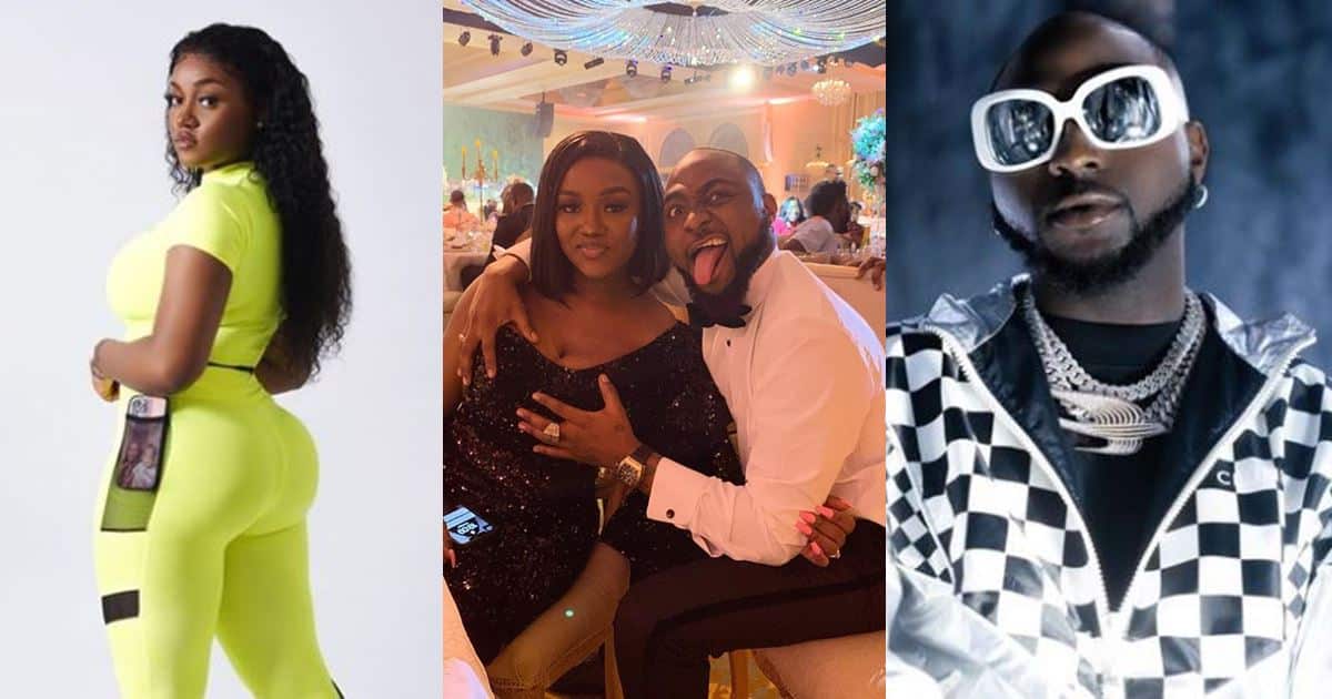 Chioma Rowland reacts to Davido's flattering comment on her post, fans weigh in (Video)