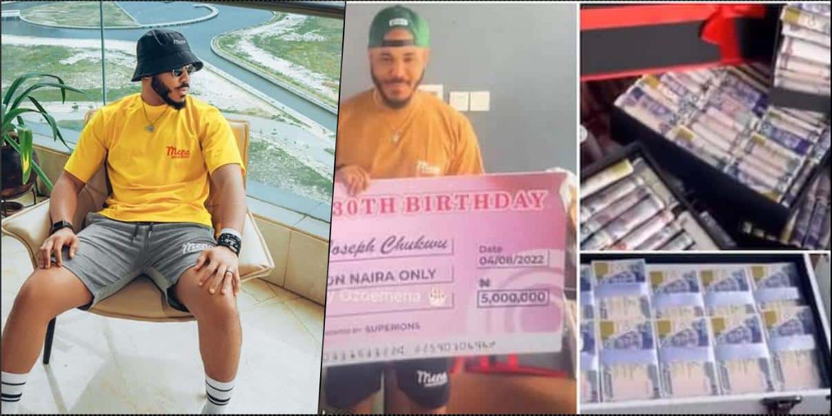 Ozo receives N5M, loads of gifts as he marks 30th birthday 