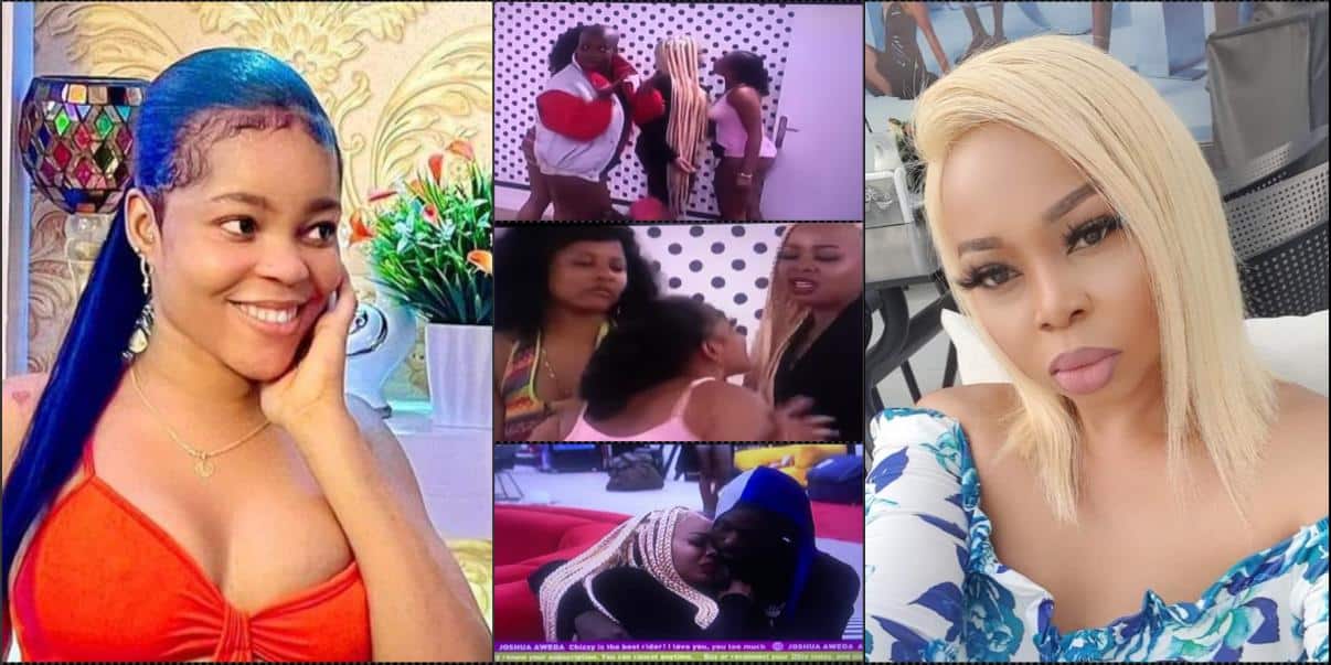 BBNaija: Drama as Diana tears up after clashing with Chichi over Deji (Video)