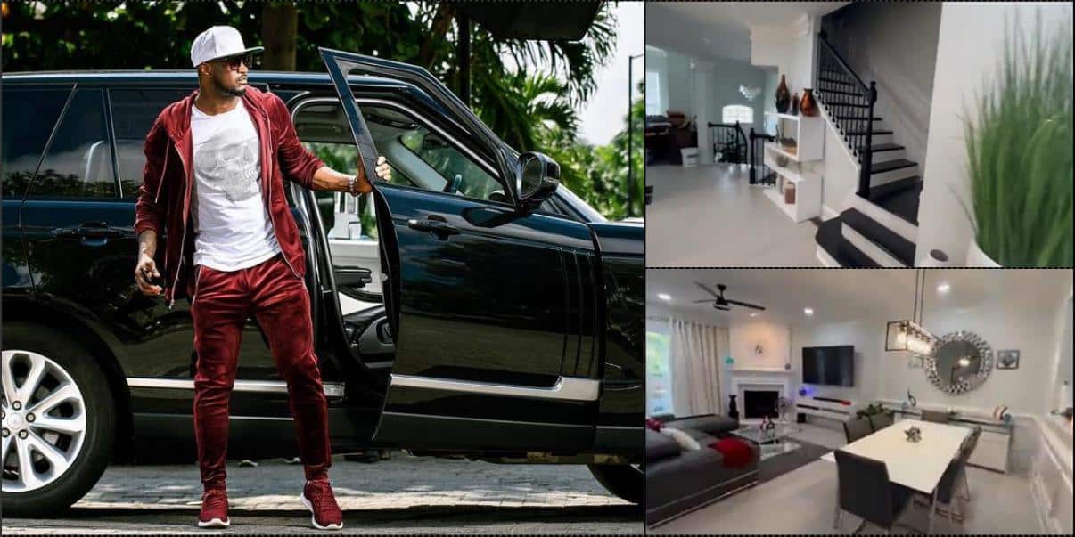 Peter Okoye ridiculed for showing off house in America, he reacts (Video)