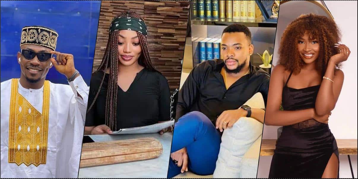 Pharmsavi makes a scene as evicted BBNaija housemates reunite except for Beauty, others (Video)