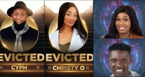 BBNaija: Christy O and Cyph evicted, two new housemates added