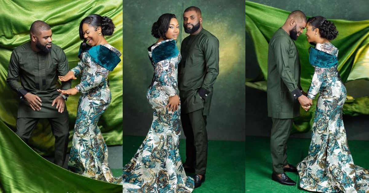 "Next phase loading" - Mercy Chinwo and husband, Blessed Uzochikwa stun in pre-wedding photos