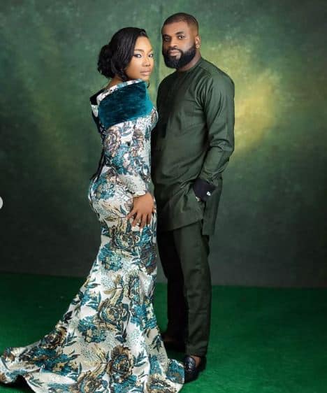 "Next phase loading" - Mercy Chinwo and husband, Blessed Uzochikwa stun in pre-wedding photos