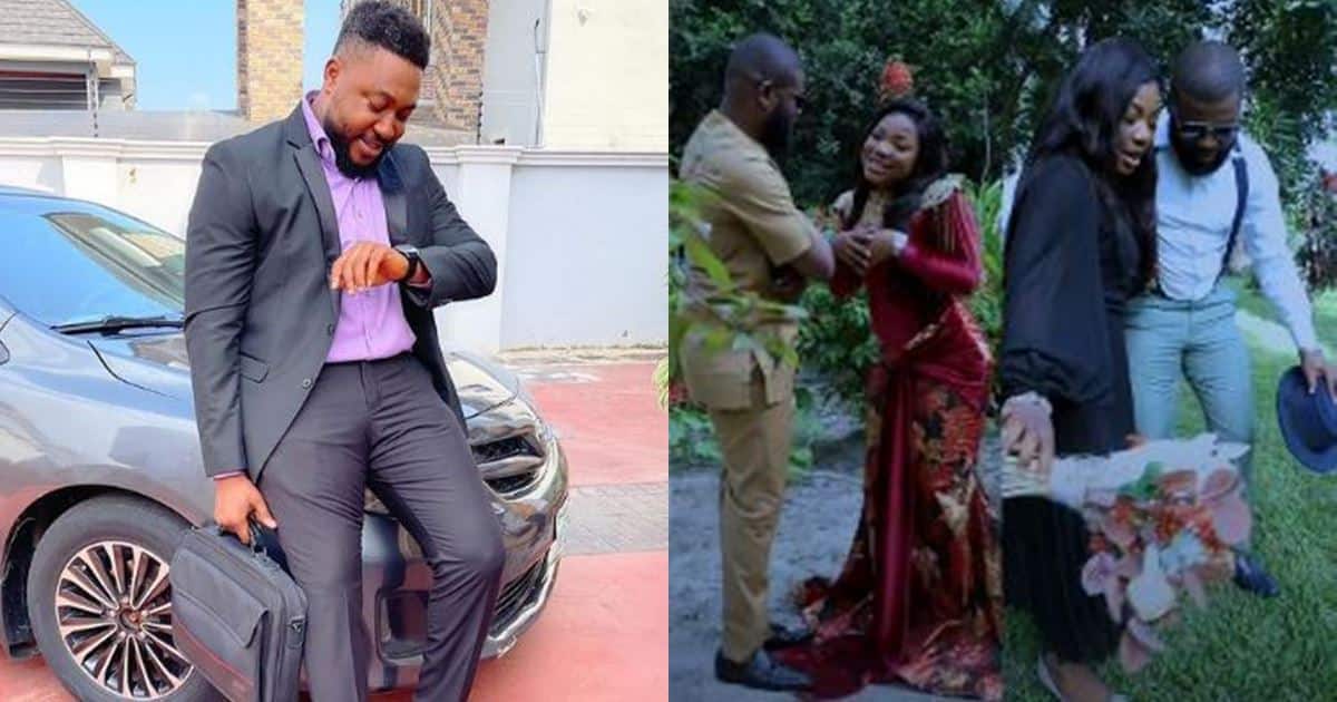 "E sweet abi? Do it the Holy ghost way" - Nosa Rex's comment on Mercy Chinwo's recent dance video with hubby sparks reactions