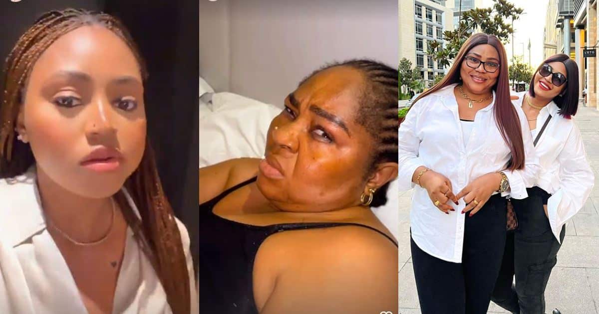 "Because you are fine, we'll not hear word again" - Regina Daniels taunts her mother, Rita in new video