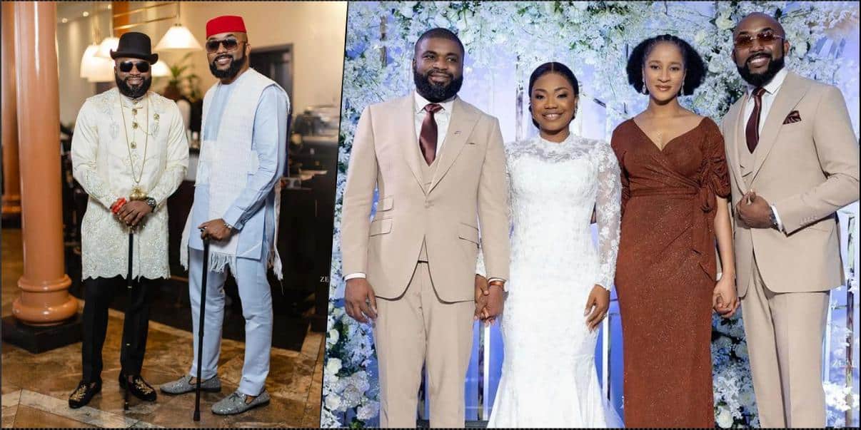 Mercy Chinwo's husband showers accolades on Banky W and wife