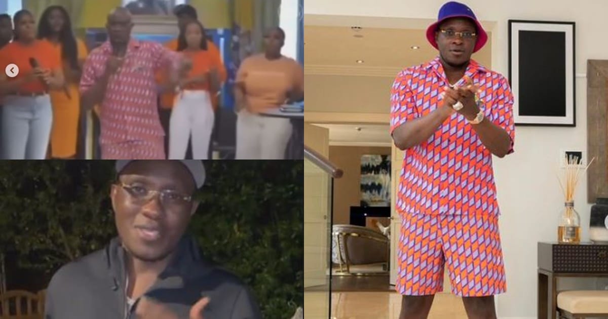 "Go take your medicine" - UK-based pastor, Tobi Adeboyega slams those criticizing him for lambasting church singers on pulpit (Video)