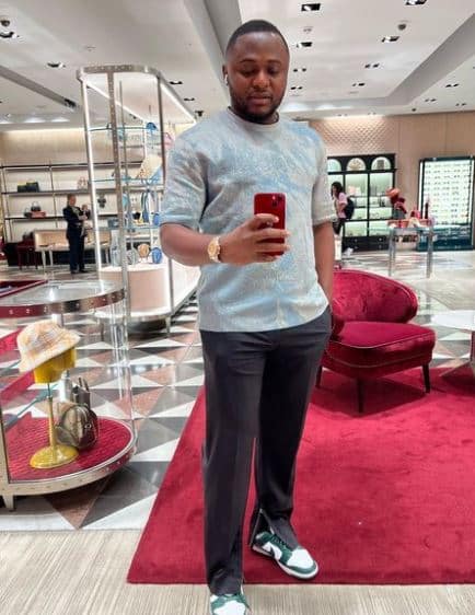 Ubi Franklin reacts as Davido hints at reunion with Chioma Rowland