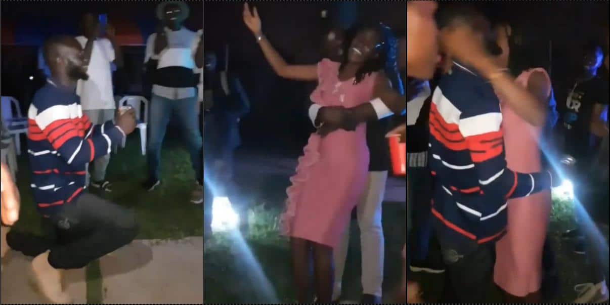 "Who dey propose, who dey romance" - Proposal video triggers confusion