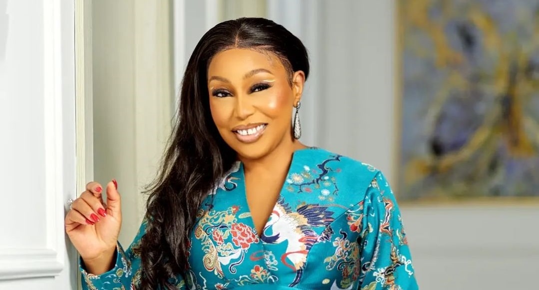 Rita Dominic reacts to reports of giving birth to twins