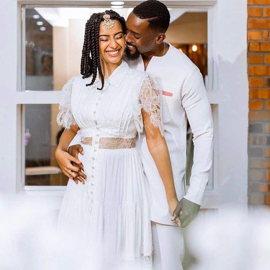 Mawuli Gavor is engaged to longtime Indian-Austrian girlfriend, Remya