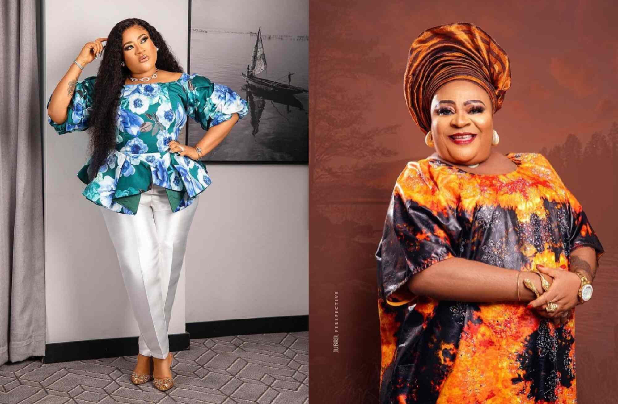 Some of you have forgotten your parents are still alive - Nkechi Blessing Sunday reacts after being called out for giving out dildos at her mother's memorial