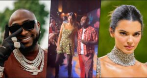Speculations as Davido is spotted with Kendall Jenner at New York Fashion Week (Video)