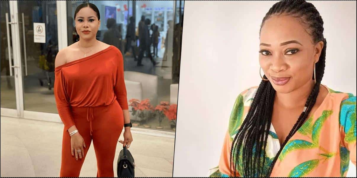 FFK's ex-wife, Precious Chikwendu clashes with Suzan Ade Coker, drags one another to filth