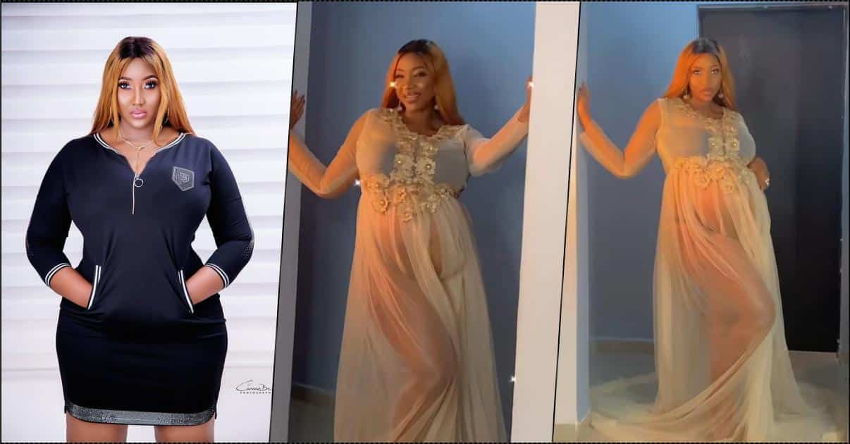 Yul Edochie's second wife, Judy, shares throwback of pregnancy photoshoot (Video)