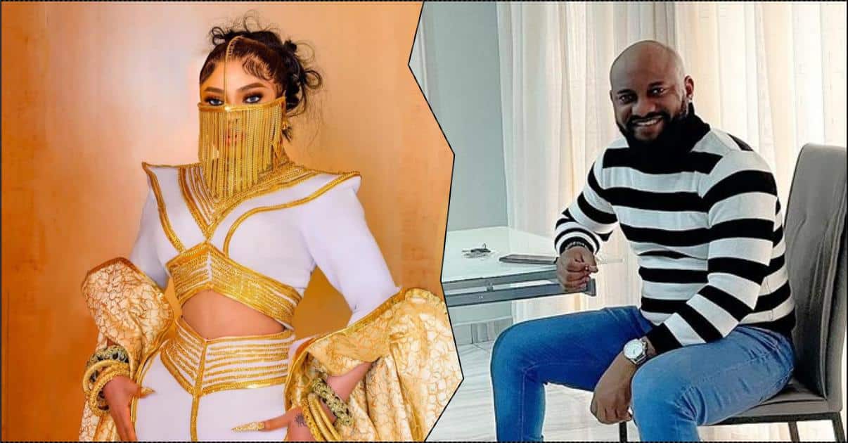 Yul Edochie defends Bobrisky barely hours after being called 'cute', netizens react
