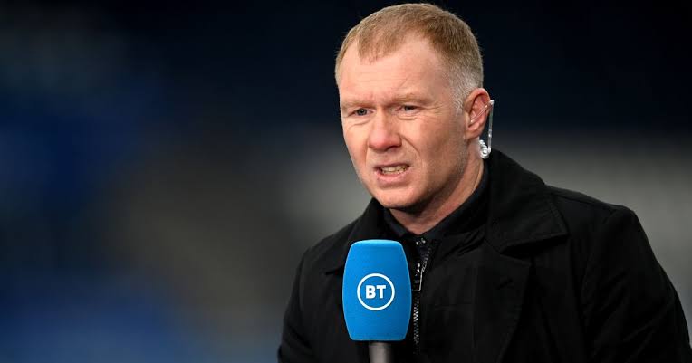 Paul Scholes reacts over Jadon Sancho and Raphael Varane transfer