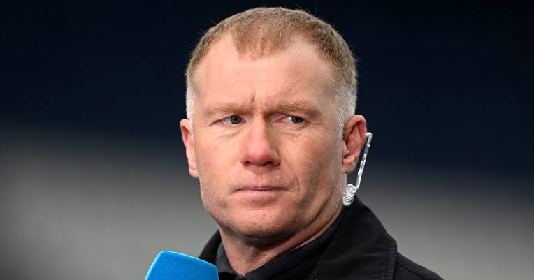 Paul Scholes reacts over Jadon Sancho and Raphael Varane transfer