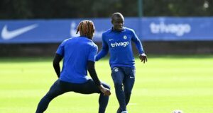 N'Golo Kante returns to Chelsea training