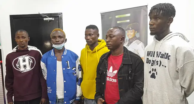 11 Nigerian stowaways rescued by Liberian immigration officials after being thrown into the high sea while on a ship heading to Europe