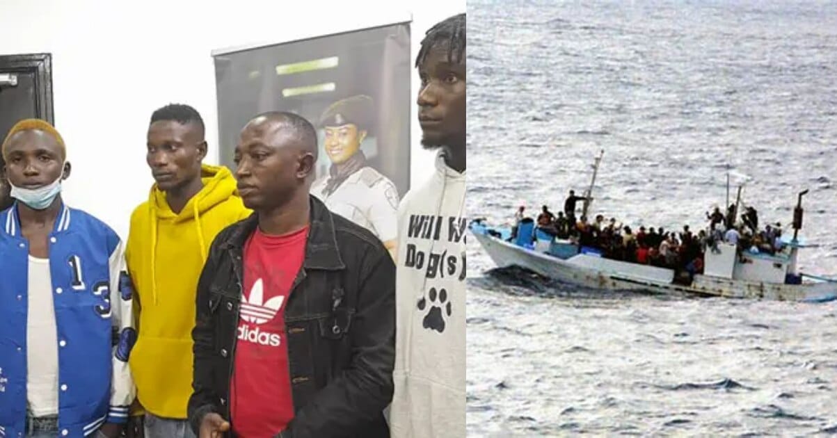 11 Nigerian stowaways rescued by Liberian immigration officials after being thrown into the high sea while on a ship heading to Europe