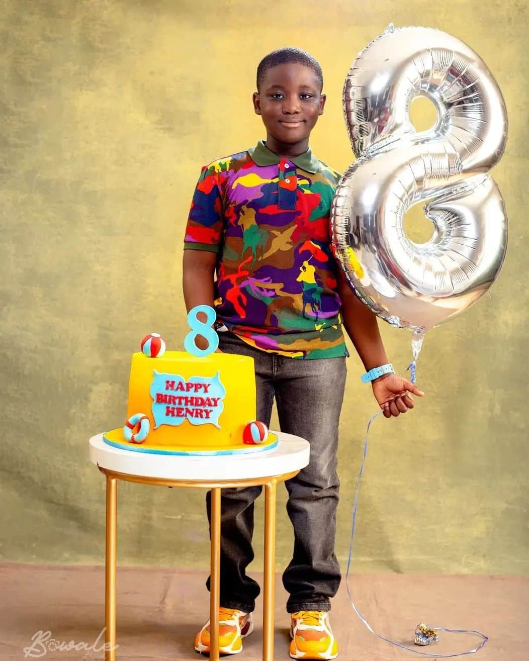 Mercy Johnson celebrates only son as he clocks 8 (Video)