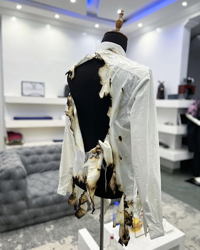 Yomi Casual stirs reactions as he unveils $8900 outfit design