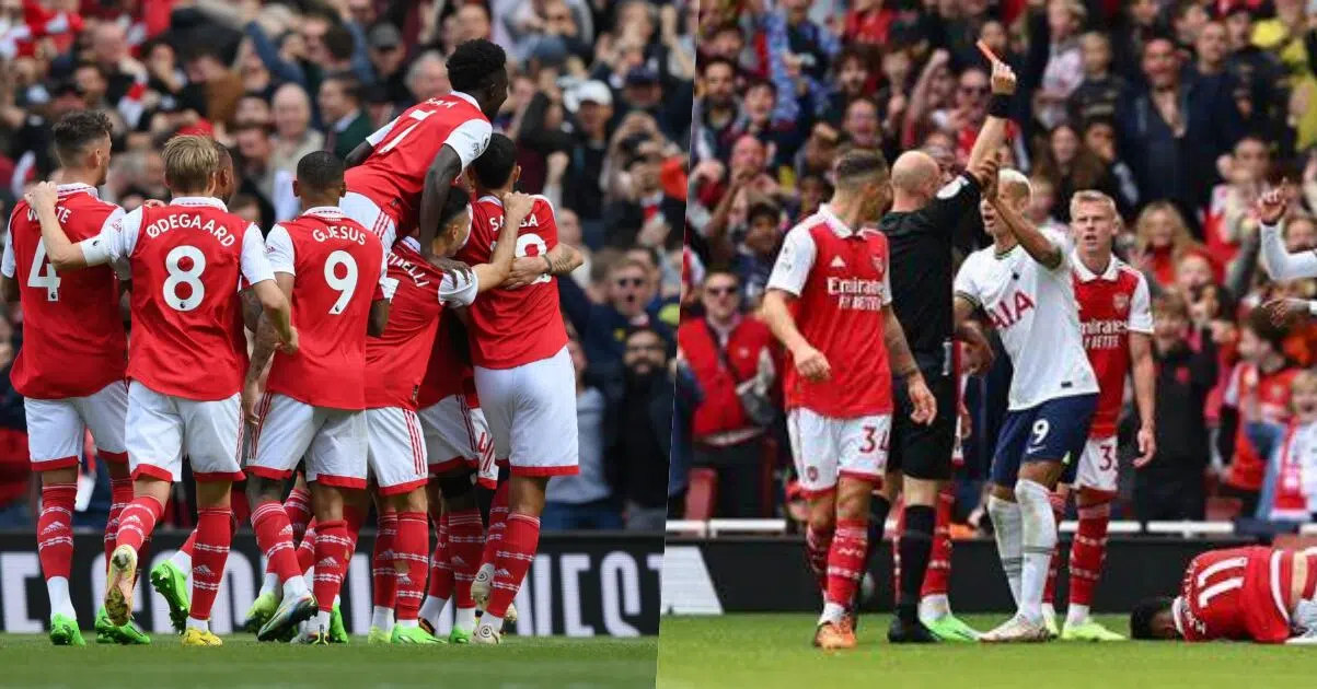 Arsenal ends Tottenham unbeaten start in Premier League