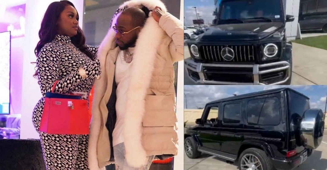 Davido orders G Wagon for fiancee, Chioma (Video)