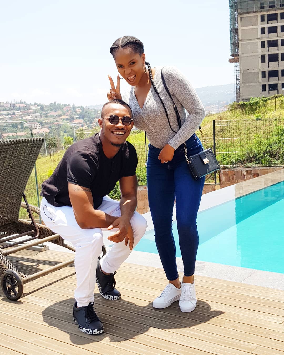 Gideon Okeke and his wife Chidera separates