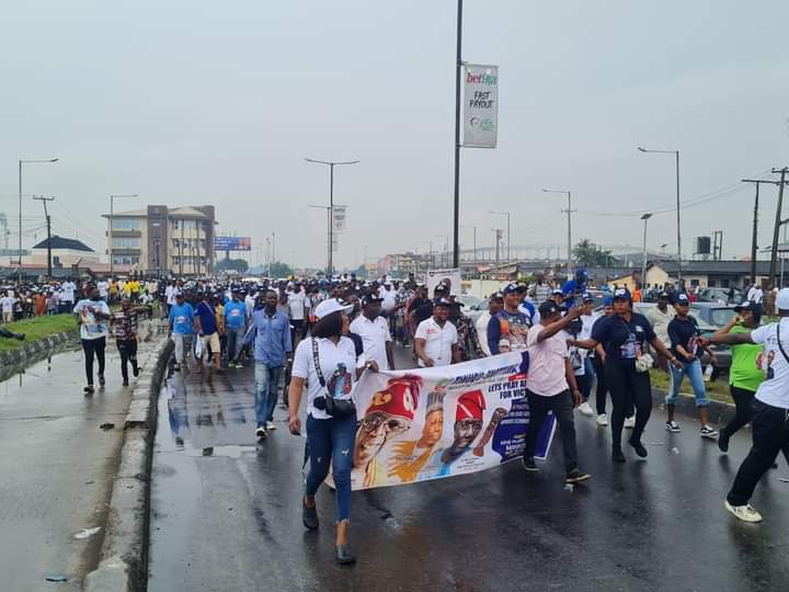 MC Oluomo leads ‘five million-man’ rally for Tinubu in Lagos