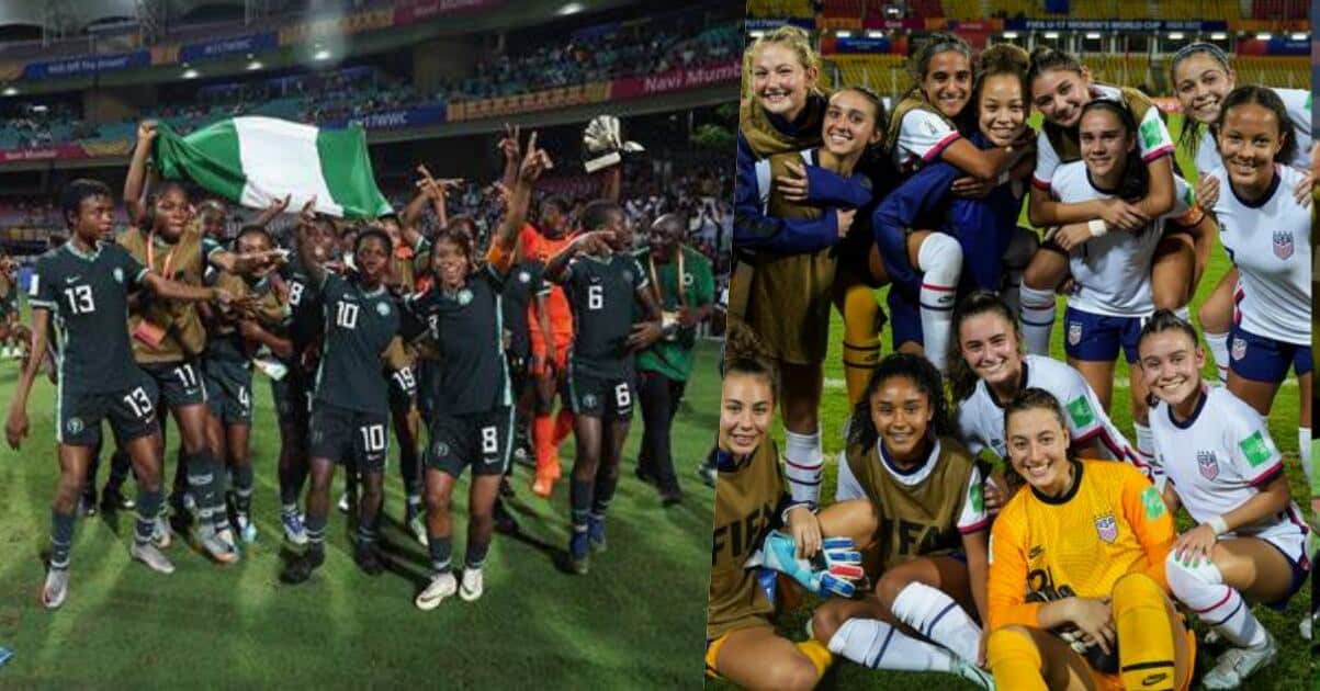 Nigeria's Flamingos defeat USA to reach female U-17 World Cup semi-final for the first time ever