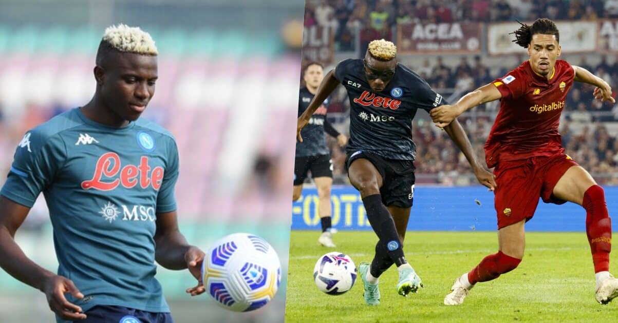 Osimhen's late strike gives Napoli a big win over Mourinho's AS Roma