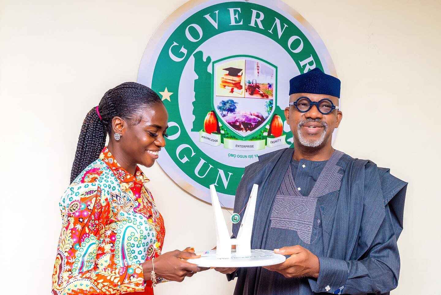 Tobi Amusan becomes Ogun Ambassador, gets N5m and a house