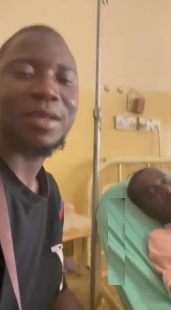 Man shares touching story of how best friend stood by him when hospitalized (Video)