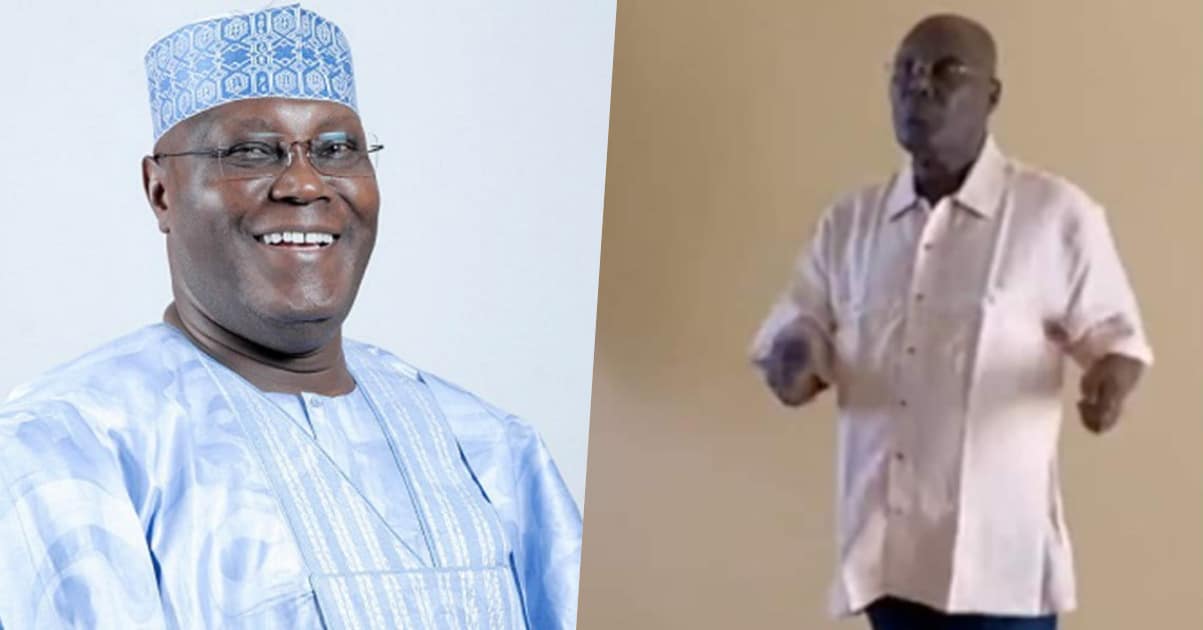 Nigerians react to Atiku Abubakar's solo dance video