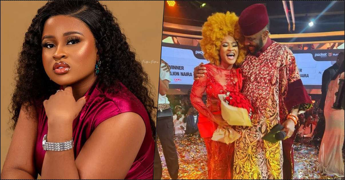 "She for no just kuku talk" — Speculations trail Amaka's congratulation to Phyna 