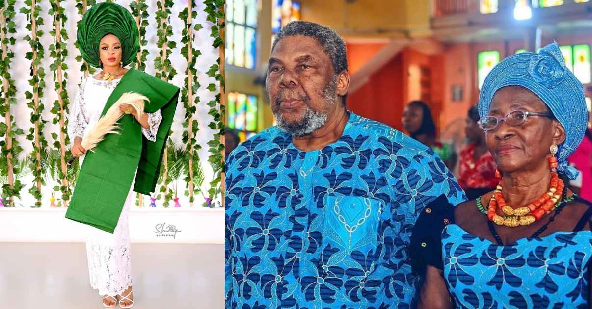 May Edochie celebrates father-in-law, Pete Edochie as he celebrates 53rd wedding anniversary