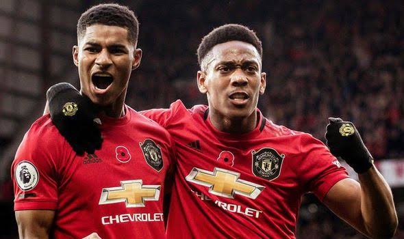 Marcus Rashford & Anthony Martial back in training 