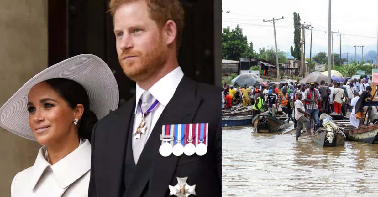 Meghan Markle and Prince Harry donate to flood victims in Nigeria