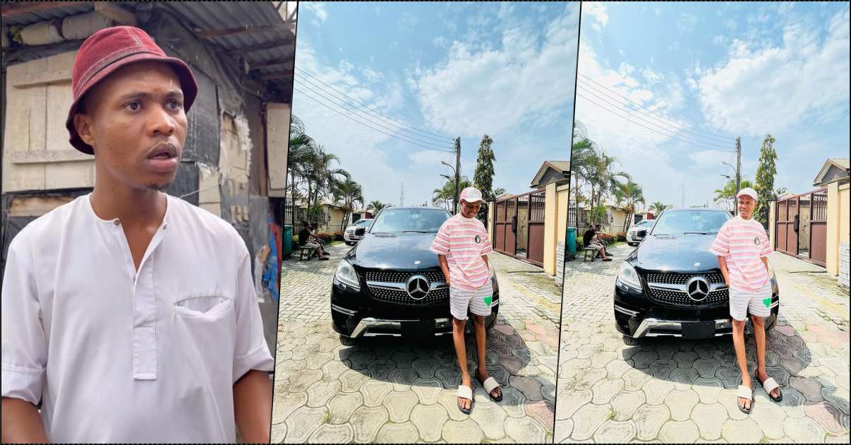 Prince Dstn splashes millions of naira on Mercedes Benz SUV