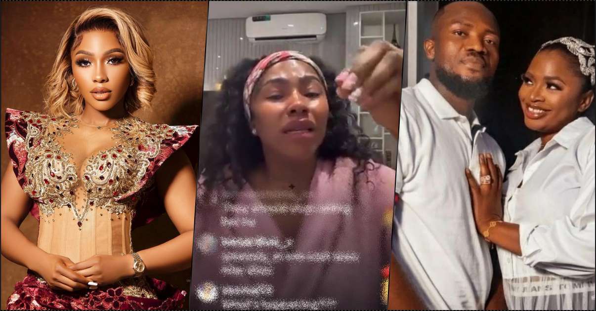 Mercy Eke breaks down in tears as she clears name following allegations of being IVD's side chic (Video)