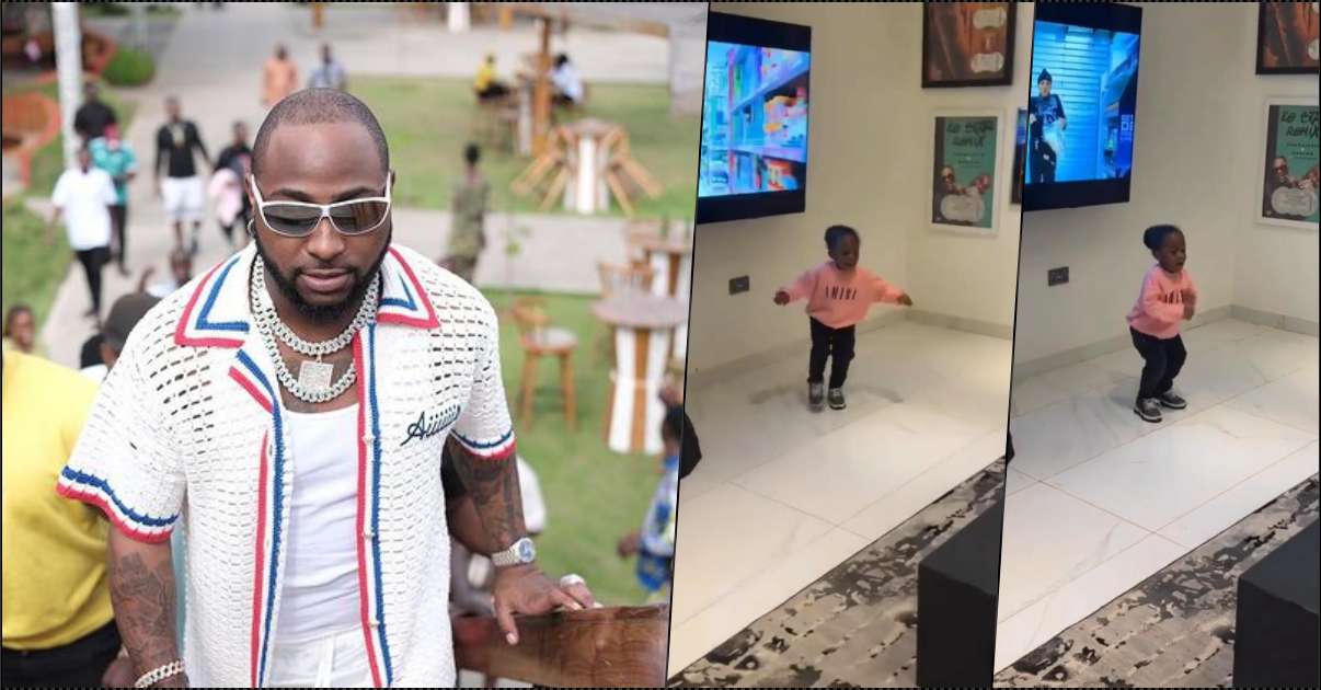 Davido shares father-son moment ahead of Ifeanyi's birthday (Video) 